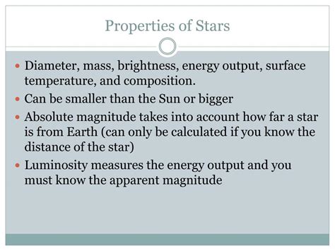 Ppt Measuring The Stars Powerpoint Presentation Free Download Id