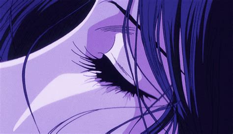 Art Manga Manga Anime Anime Art Sad Anime Aesthetic Gif Purple