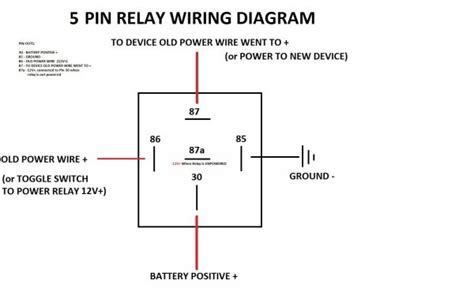 Diagram Rls 12v Relay Wiring Diagram 125 Mydiagramonline