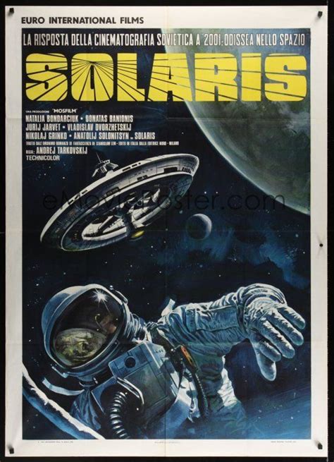 Solaris is a movie i've been looking forward to seeing since i mostly have a love for the science fiction genre and the director is none other than acclaimed russian filmmaker, andrei. solaris movie poster - Pesquisa do Google | Movie posters ...