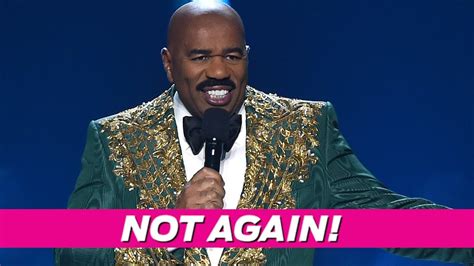 Steve Harvey Furiously Blames Teleprompter Malfunction For Another Miss