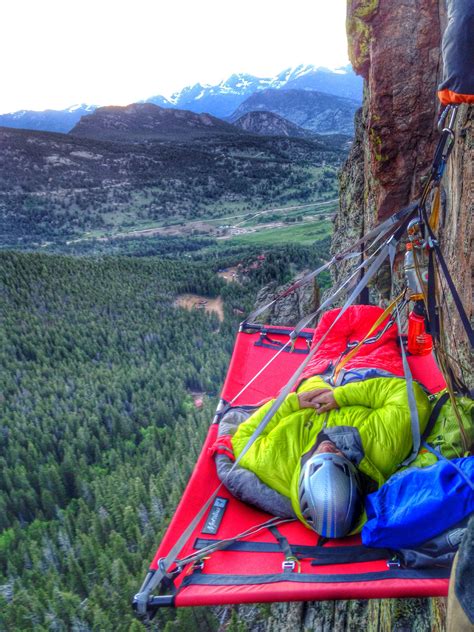 Cliff Camping Outdoor Life