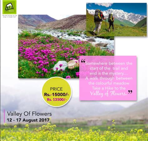 Book Valley Of Flowers Tickets