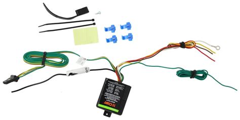 Trailer wiring kits connect to your vehicle at the wiring harness near the taillights, so it is helpful to be familiar with your vehicle wiring before purchasing a trailer wire kit, also known as a trailer wire connector. Curt Tail Light Converter with 4-Pole Flat Trailer ...