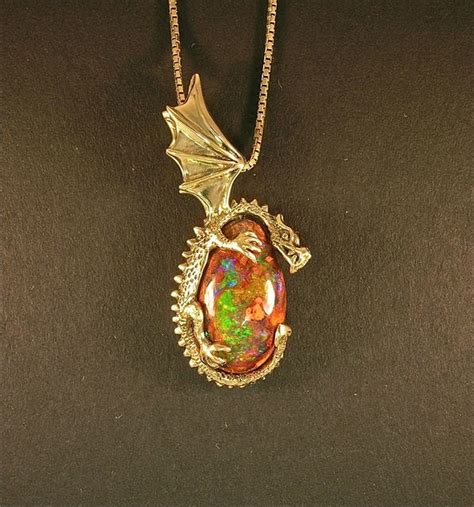 Grotto Dragon Pendantsold Dragon Jewelry Dragon Pendant Dragon