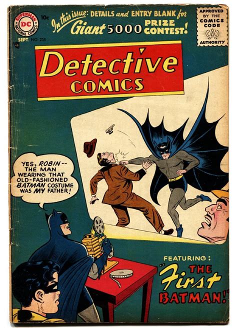 First Batman Comic Sells For 500 000 The History Blog