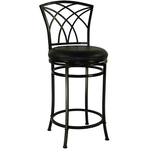 The metal base features four slim legs with crossbars that provide extra support and a spot. Novara Extension Adjustable Leg Black Stool - Free ...