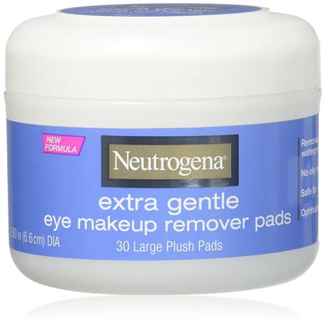 Neutrogena Eye Extra Gentle Makeup Remover Pads 30 Count Jar 6 Pack Beauty