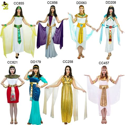 Adults Sexy Egyptian Pharaoh Costumes Queen Egyptian Pharaoh For Cleopatra Girls Halloween Party