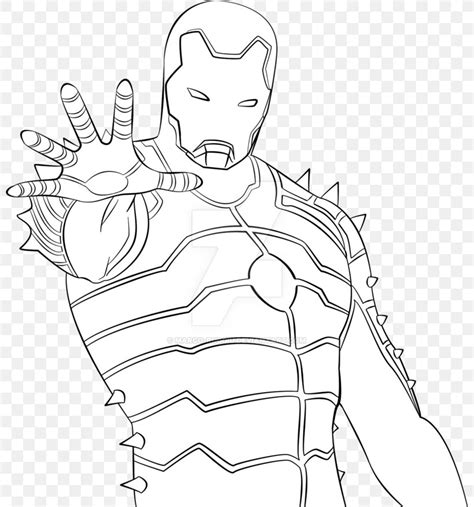 Iron Man Line Art Thumb Drawing Sketch Png 800x878px Watercolor