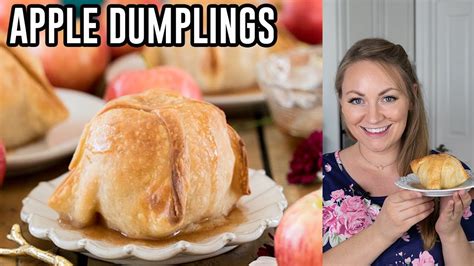 How To Make Apple Dumplings Youtube