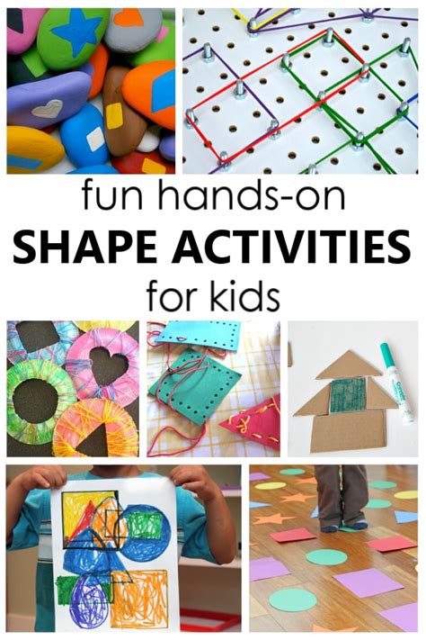 17 Creative Shape Activities For Preschool And Kindergarten