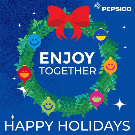 Pepsico On Twitter We Hope Your Holidays Are Filled With Shared Joy