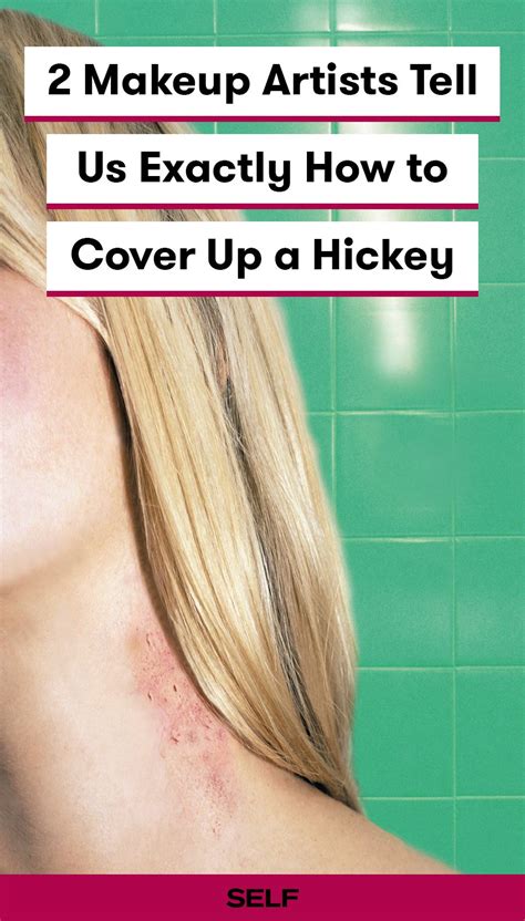 2 Makeup Artists Tell Us Exactly How To Cover Up A Hickey How To Hide