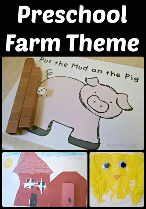 Farm Animal Theme Preschool