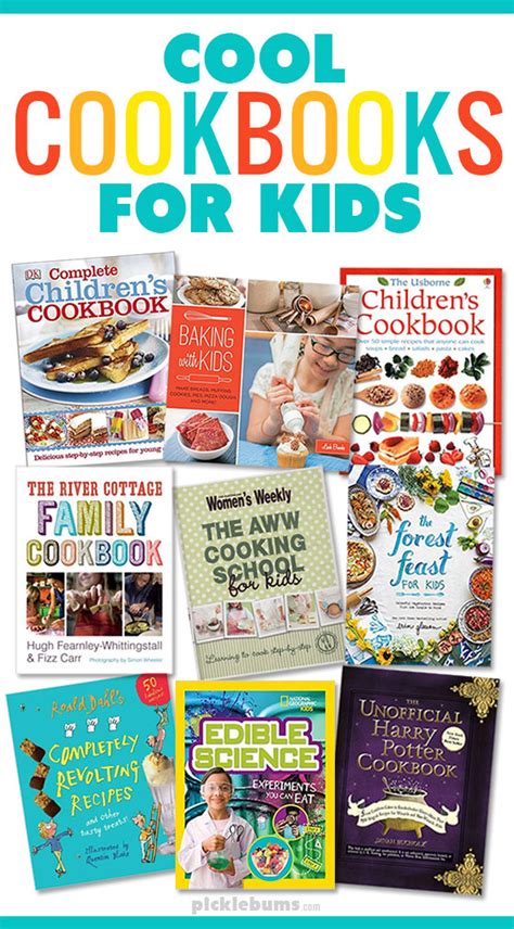 Totally Cool Kids Cookbooks Picklebums