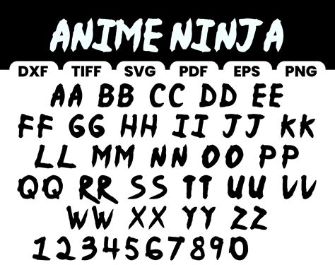 Top More Than 89 Anime Font Style Incdgdbentre