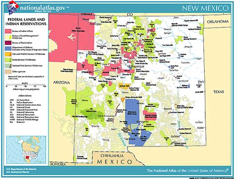 Indian Reservations In New Mexico Map Map