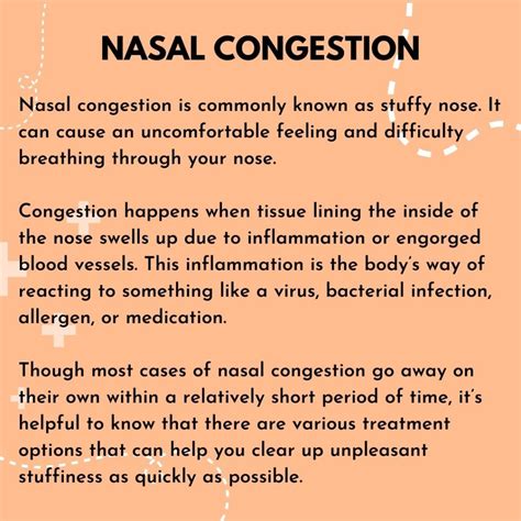Nasal Congestion Causes Treatment And Remedies Social Diary
