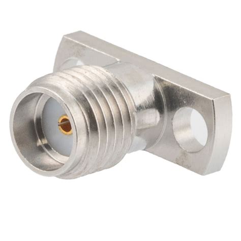 Sma Female Jack Connector Field Replaceable 2 Hole Flange Panel