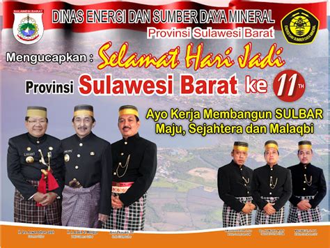 Hari Jadi Provinsi Sulawesi Barat Ke 11 ESDM SULBAR