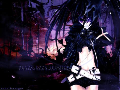 Black Rock Shooter Anime Girls Insane Black Rock Shooter Wallpaper