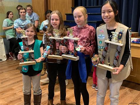 Girl Scouts Of Cranford Service Unit 48 Hosts Pinewood Derby
