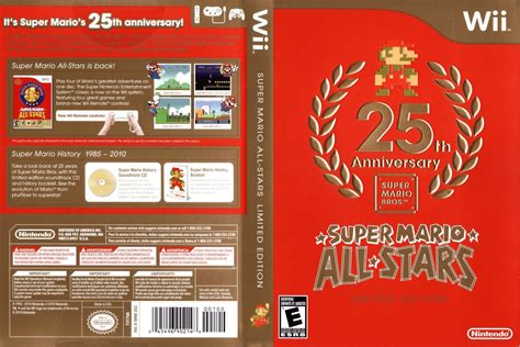 Super Mario All Stars Limited Edition Wii Ultra Capas