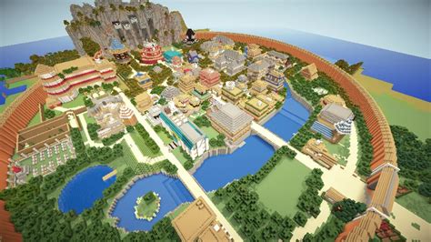 Naruto Map Minecraft Map