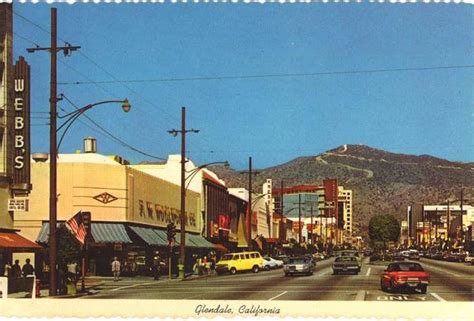Webbs Was The Center Of Downtown Glendale It Wasnt A Small Town But