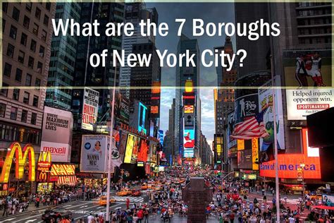 What Are The 7 Boroughs Of New York City