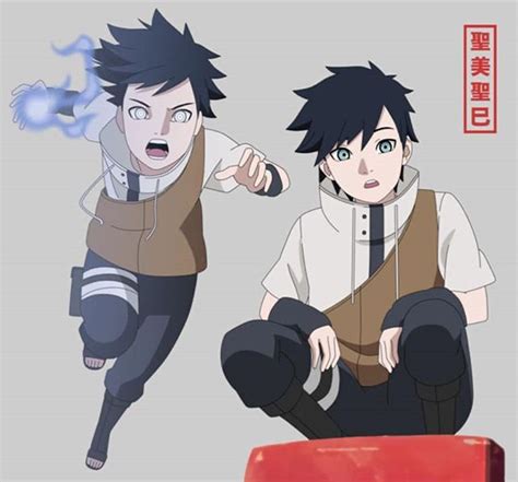 Naruto X Sasuke Kid Em 2020 Personagens De Anime Animes Boruto