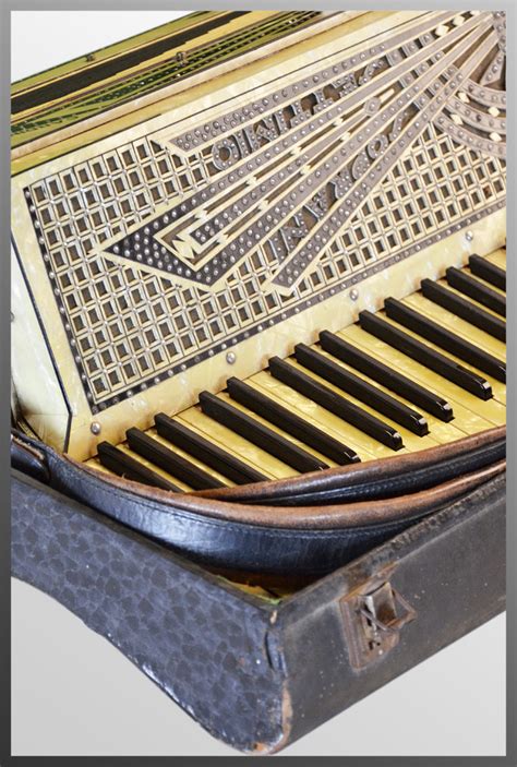 Again these all deal specifically with the stradella system accordion and what you need to know to fully understand what is going on in the left hand. Antiques Atlas - Soprani Settimo Cardinal Accordion 120 ...