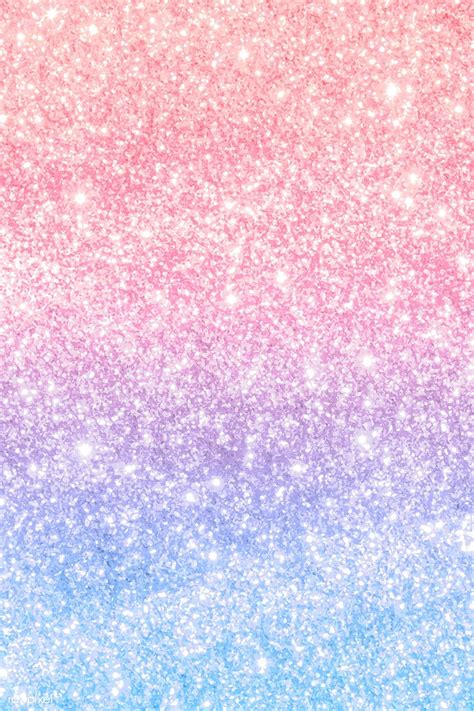 Blue To Pink Ombre Glitter Wallpaper Hd Picture Image