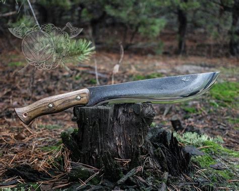 Big Bushcraft Butcher 3 Machete Hatchet Knife Big Knife Etsy In 2021