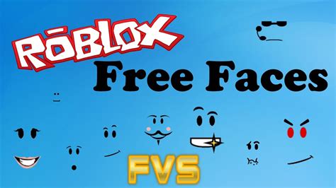 Free Faces On Roblox January 2017 Youtube