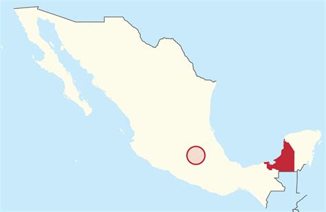 Campeche Mexico Map