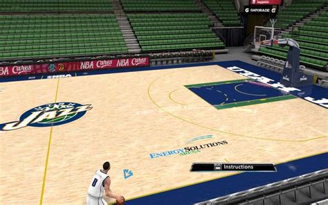 Nlsc • downloads utah jazz 2012/2013 court patch these pictures of this page are about:utah jazz new court. Utah Jazz Concept Court - NBA 2K10 at ModdingWay