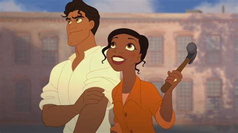 Disney Couples Tiana And Prince Naveen In The Princess And The Frog