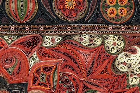 A series of paper sculptures by lisa nilsson, an artist based in north adams, mass., was inspired by the visible human gallery: Simply Creative: Quilled Paper Rugs by Lisa Nilsson