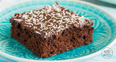 Schokokuchen vom Blech | Backen macht glücklich | Rezept