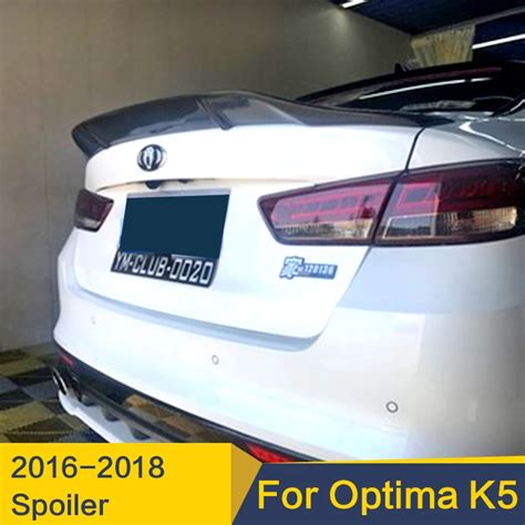 Car Spoiler For Kia K5optima Spoiler 2016 2017 2018 Year Glossy Carbon