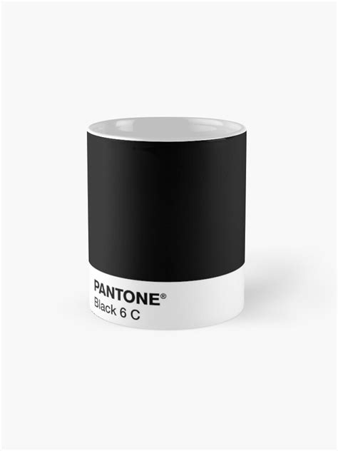 Pantone Black 6 C Mug By Camboa Redbubble