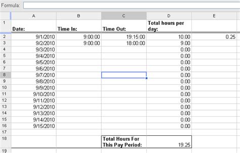 If you're looking for a desktop time tracking app, here's the. templates - Automatically calculate overtime hours with ...