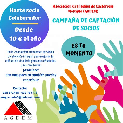 Asociación Granadina De Esclerosis Múltiple Campaña De Captación De Socios