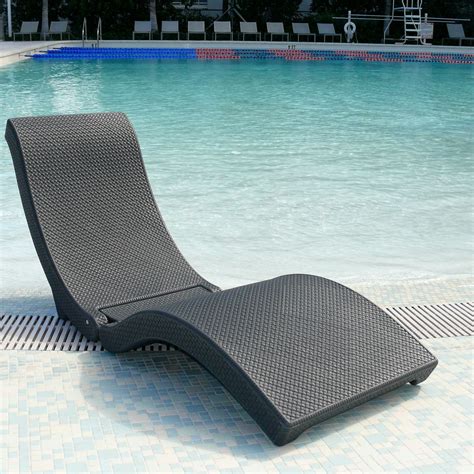 With three colors of beige, gray and red stripped it won't clash with other décor you may already have and looks great on your deck or patio. Plastic Lounge Chairs Pool | Pool chaise, Pool lounge chairs, Pool lounge