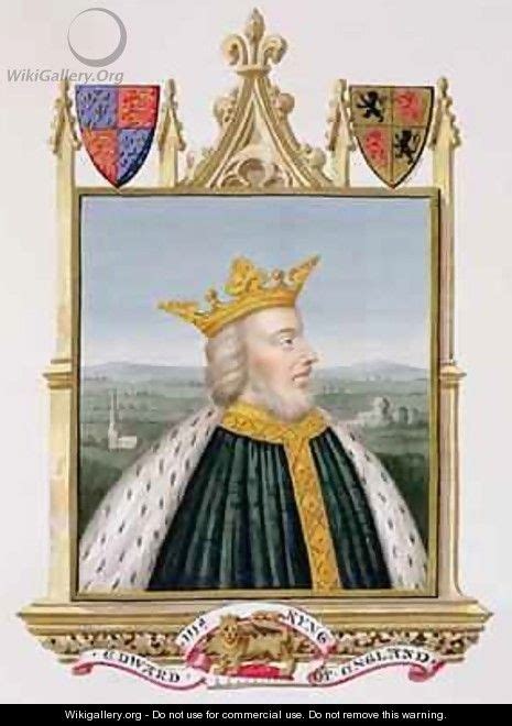 Portrait Of Edward Iii King Of England From 1327 From Memoirs Of The