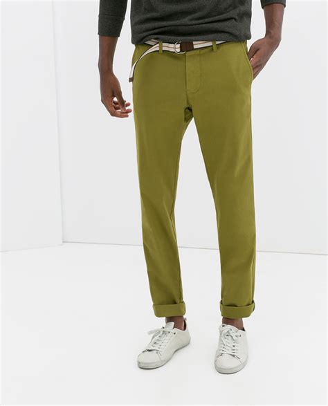 ☣camel toez get down (original mix). Zara Colored Trousers With Belt, $69 | Zara | Lookastic