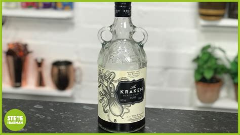 Directions fill a glass with crushed ice. Kraken Spiced Rum - Review Tube
