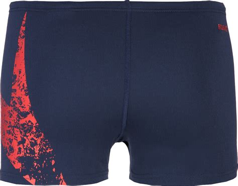 Speedo Boomstar Placement Swim Shorts 12417d True Navyfed Red Au